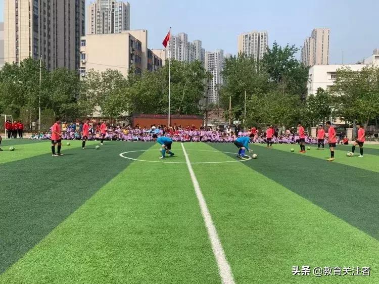 郑州市建设路小学足球,郑州市实验小学足球文化艺术节