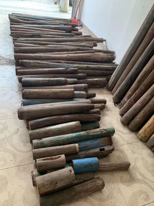 小叶紫檀原木老料手串,小叶紫檀木头香味