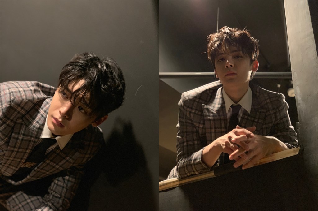 侯明昊撞色私服穿搭图文,吴磊侯明昊复古摩登大片