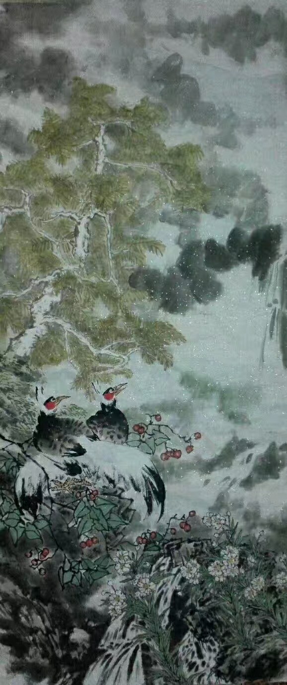 【雪藻兰襟】步蟾宫室第001期临屏作业