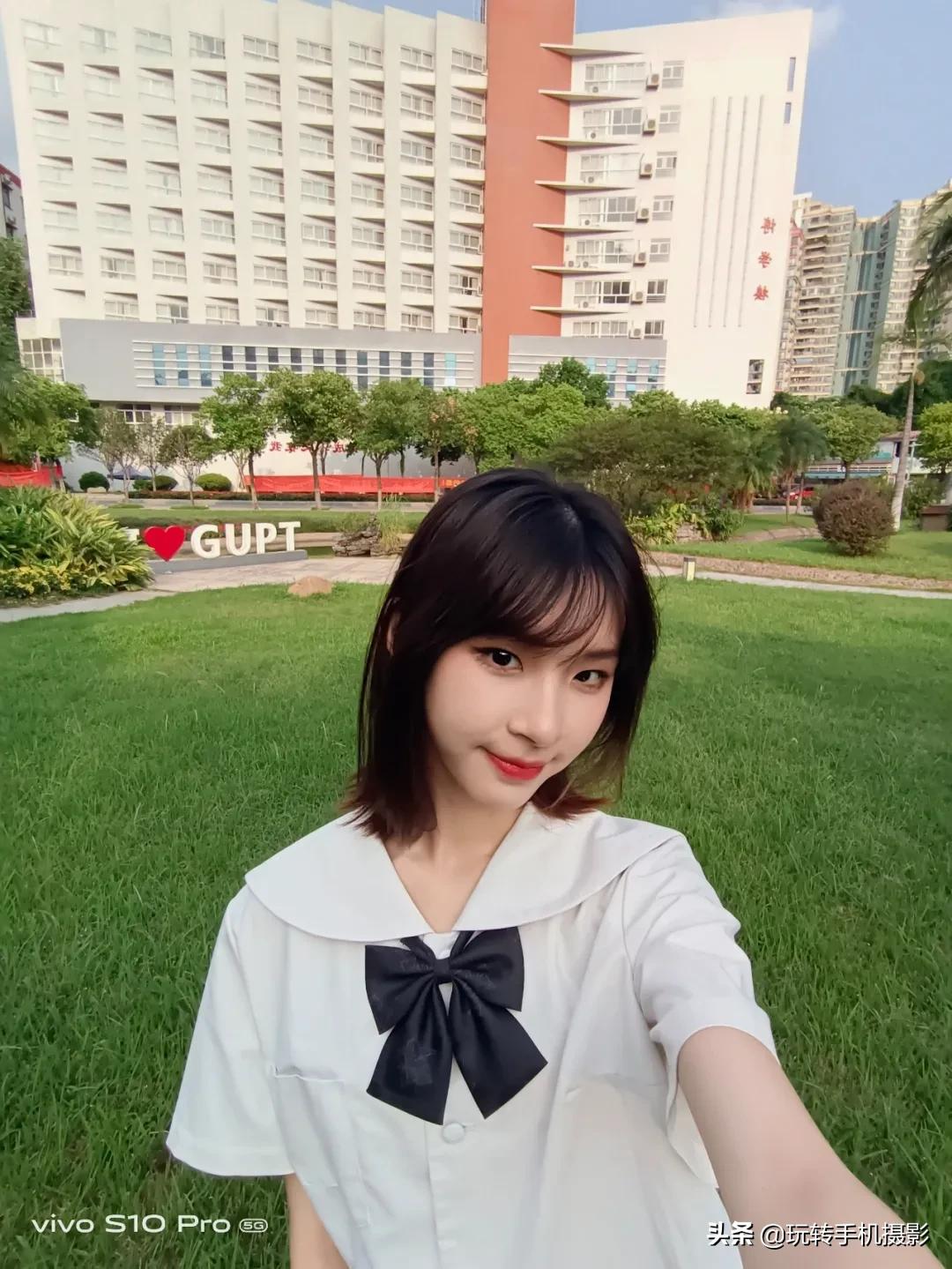 校园小清新拍照,怎么拍校园自拍