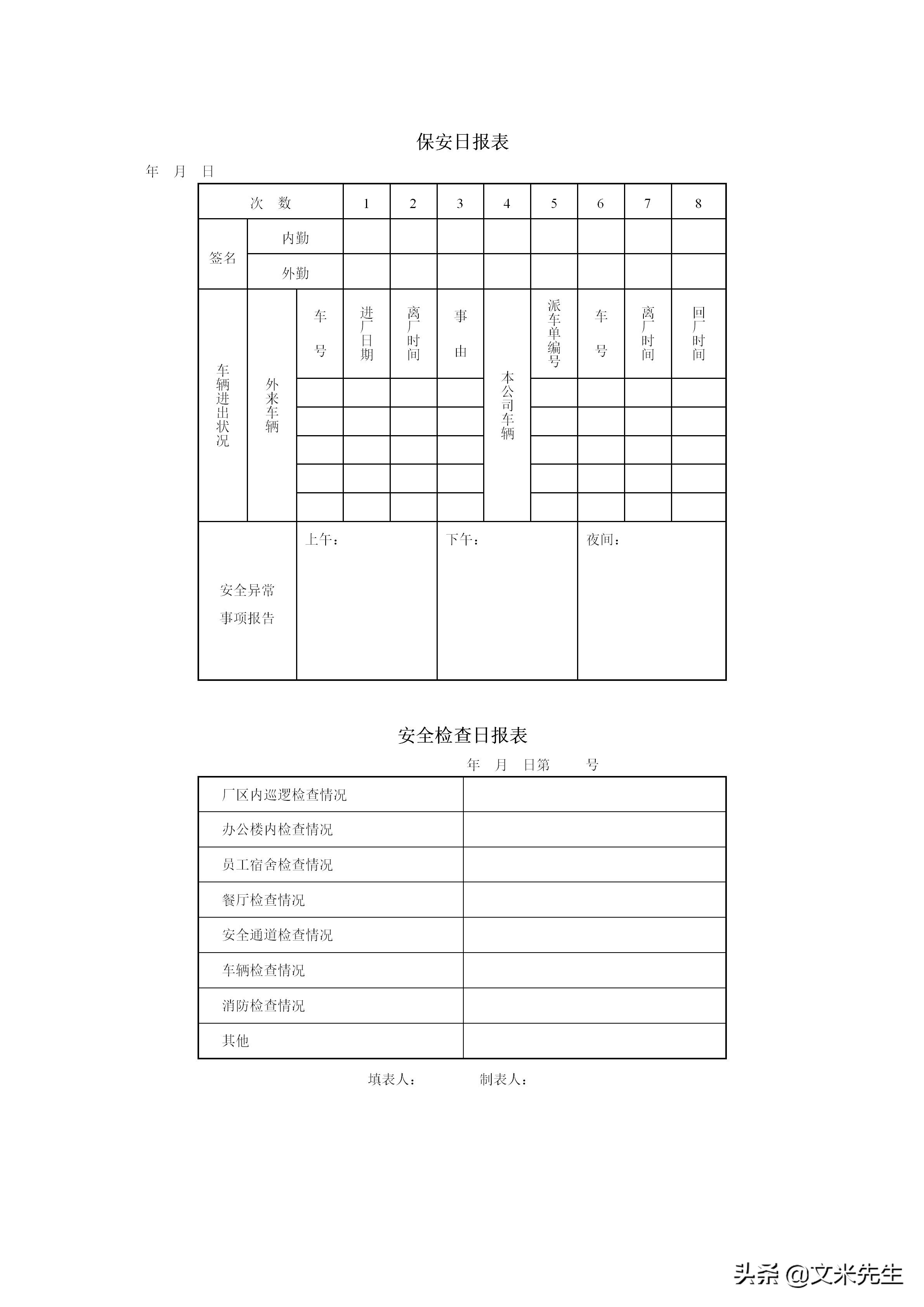 行政管理常用表格有哪些,行政管理制度表格流程规范大全图