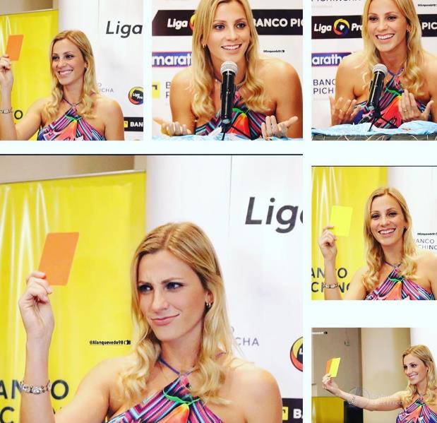 最美女裁判被禁赛,世界足坛最美女裁判