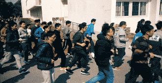 上海市晨跑团,沪上23所高校