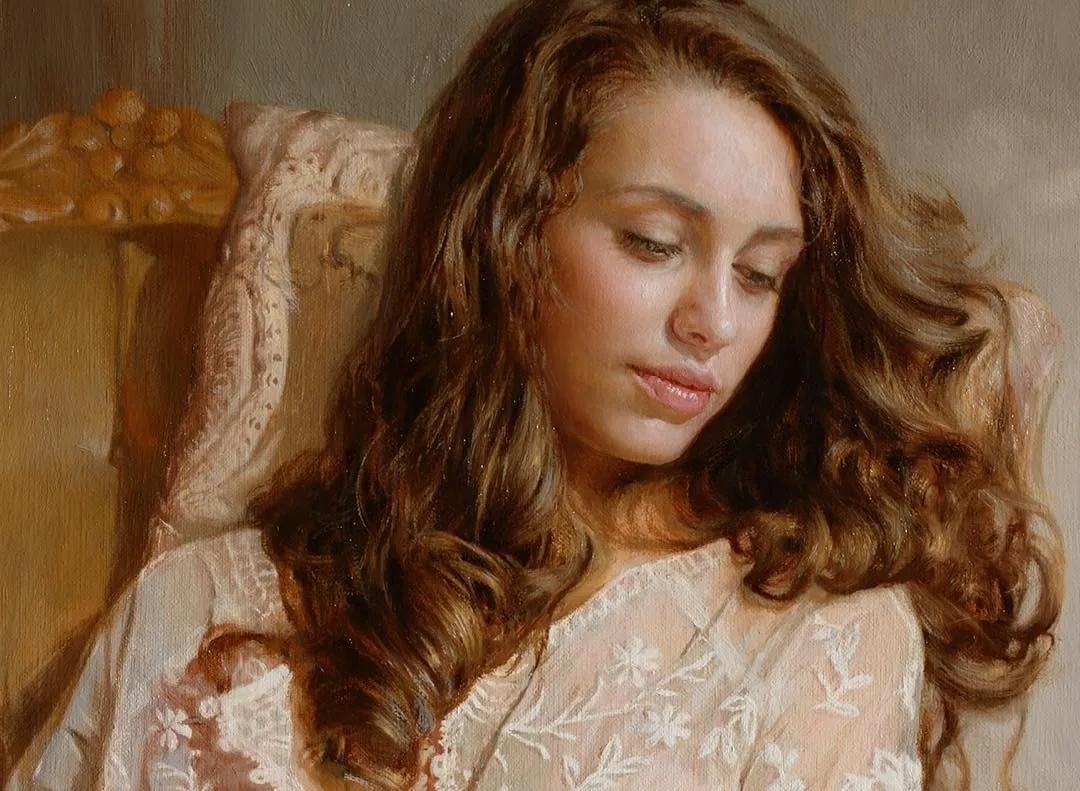 俄罗斯的女画家画的唯美油画,俄罗斯女画家油画视频