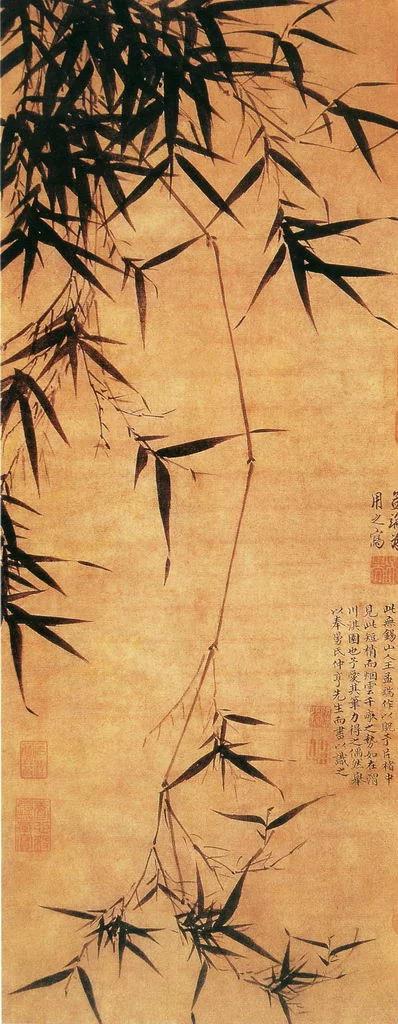 大师画竹里馆,大师画竹欣赏