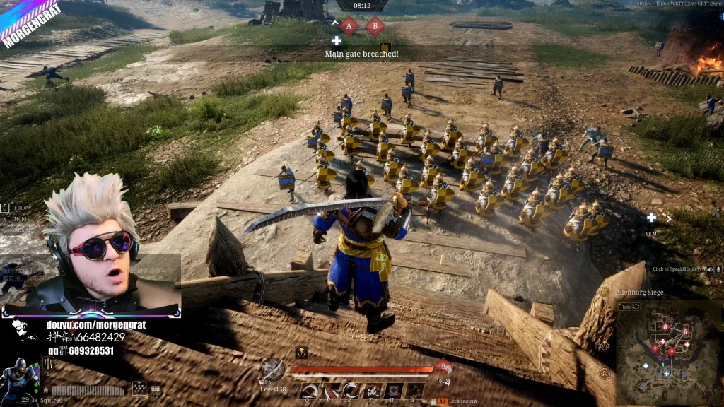 外国人主播在斗鱼大玩国战游戏？“我不肝不氪也能赢！”