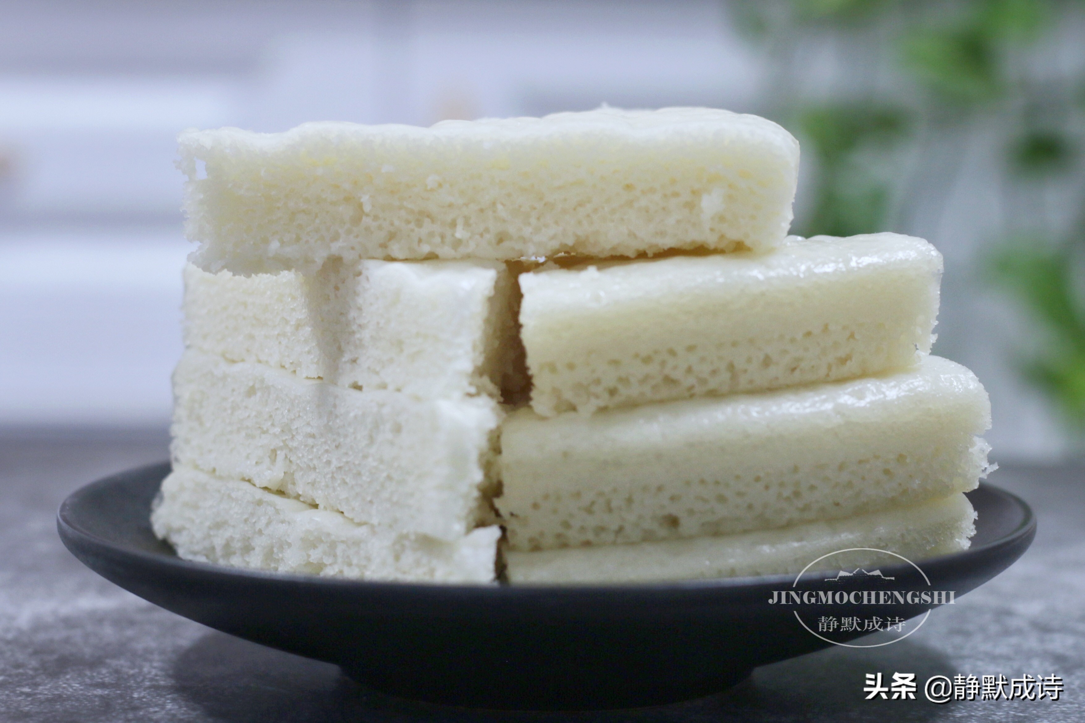 软糯香甜的大米发糕做法,糯香甜米发糕的配方