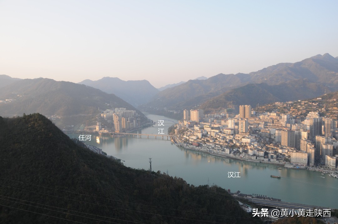 陕南汉江古镇,陕西汉江风景如画