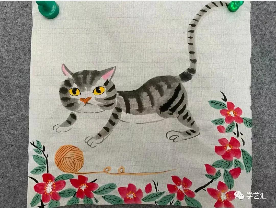 绘画水墨作品大全,水墨画儿童绘画技法新教程