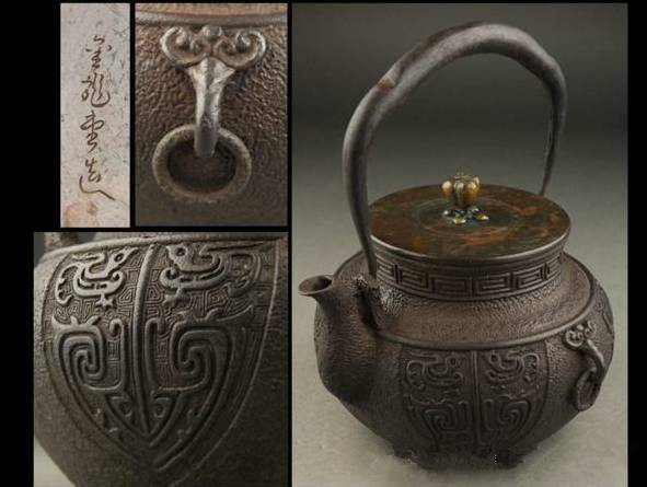 日本铁壶仿古,日本铁壶适合什么茶