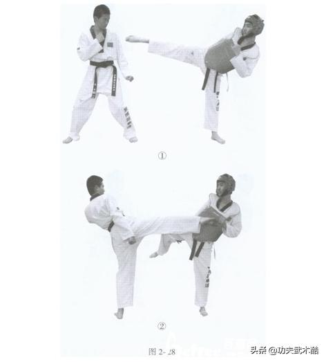 跆拳道5种实战腿法,跆拳道实战9个基本腿法