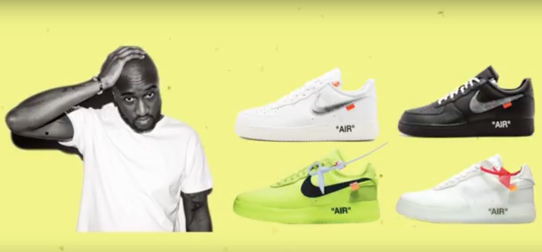 virgil联名鞋,travisscottaf1联名什么时候的鞋