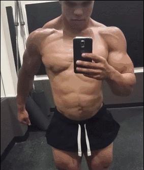 23岁被称为健身圈“肌肉蠕动人”全身肌肉自由律动似有特异功能