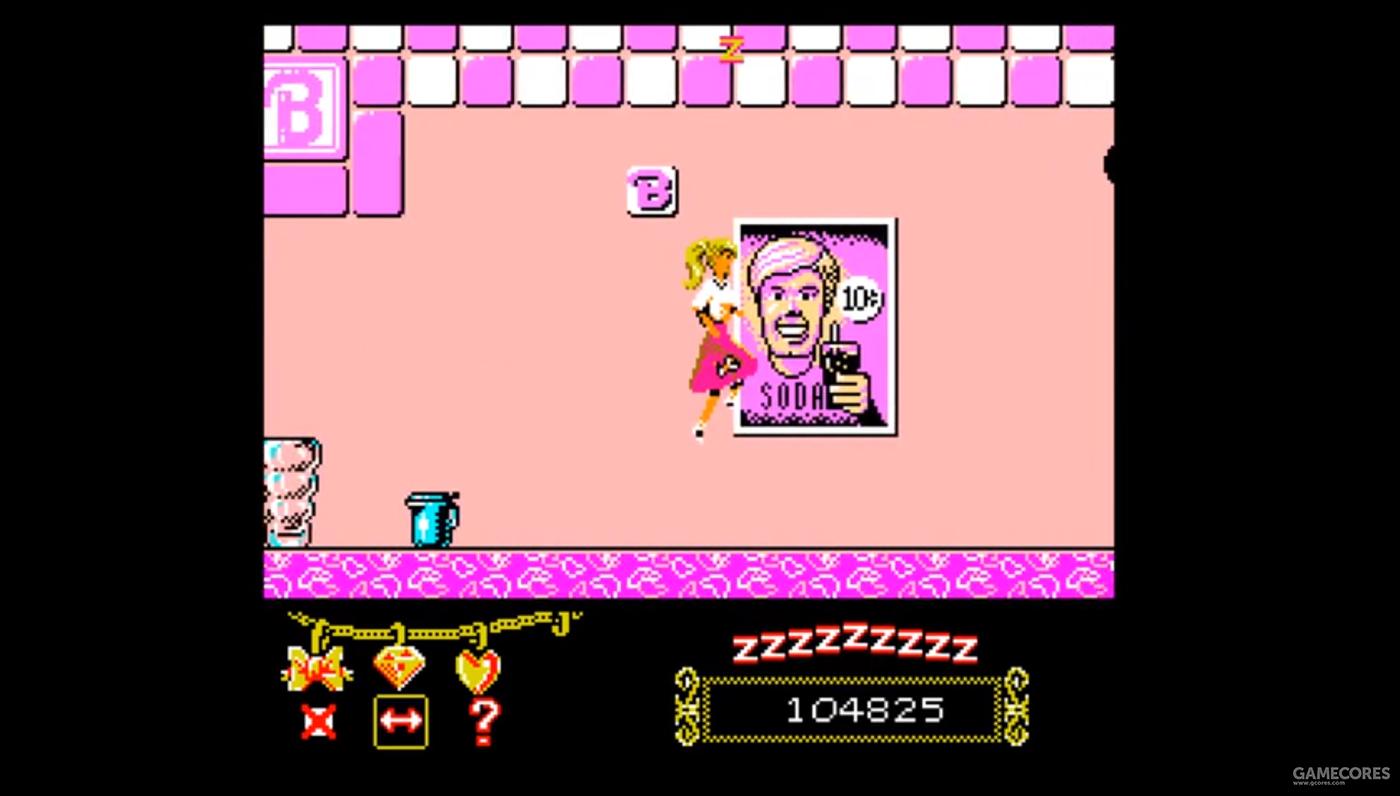 《Barbie》:你玩过如此邪典的芭比娃娃FC游戏吗?