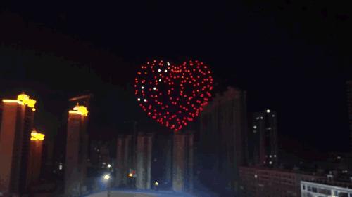 多台无人机简单编队表演,无人机编队飞行表演合集