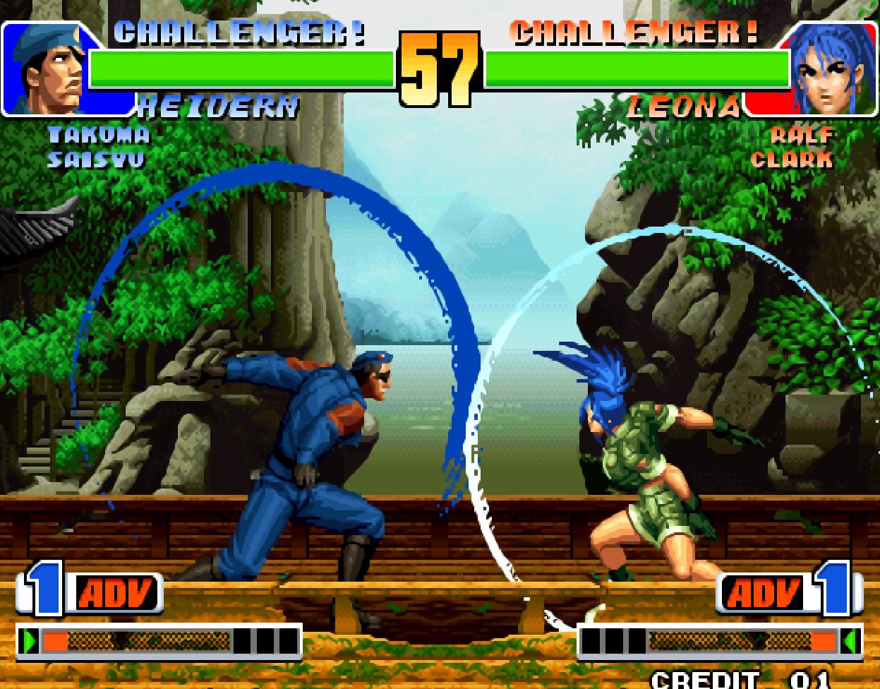 街机拳皇动画,拳皇97怒队各人物介绍