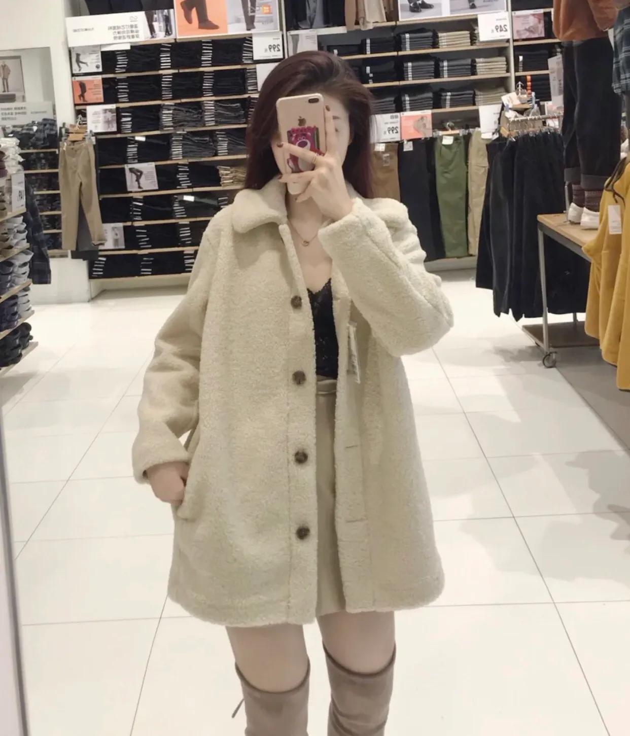 优衣库摇粒绒防风外套测评,优衣库短摇粒绒外套穿搭