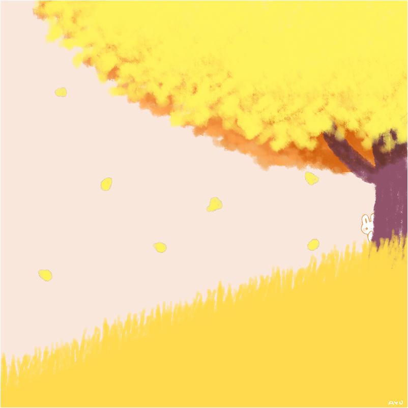 兔兔可爱插画,ayu日语