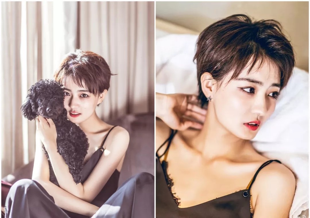 网红短发明星同款发型,网红同款简单又好看的发型