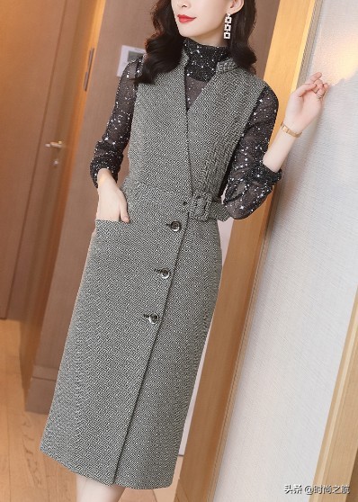 早春工装马甲外套,适合初冬的马甲外套