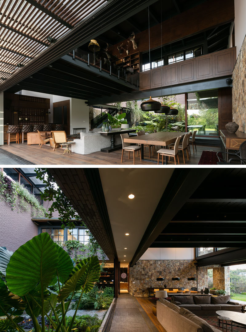 庭院溪流造景怎么循环,鱼缸生态循环系统造景