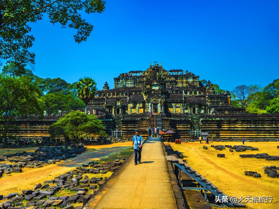 柬埔寨暹粒机场到吴哥窟,柬埔寨暹粒市的吴哥窟