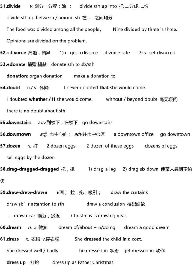 高考英语40篇搞定3500词解析,2022高三必背英语3500单词