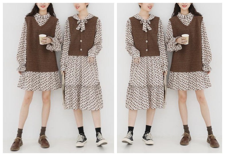 街拍闺蜜逛街这样穿回头率太高了 (和闺蜜一起解锁街头休闲穿搭)