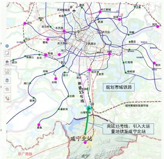 武汉都市圈地铁最新规划,武汉城市圈48个交通项目