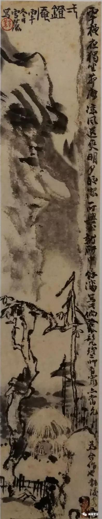 梁崎先生的山水画作品欣赏,当代著名书画大师梁崎作品鉴赏