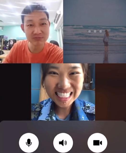 山东一女孩军训假装晒黑，发视频逗不会说话的爸爸，反应让人破防