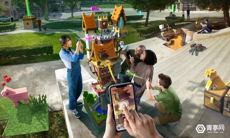 微软hololens2演示双手玩虚拟物体,微软hololens2