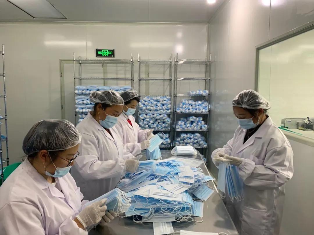 医用口罩厂投产,汶川阿坝州口罩