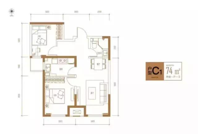 入市但真正符合大众需求的好户型,限价房500平方