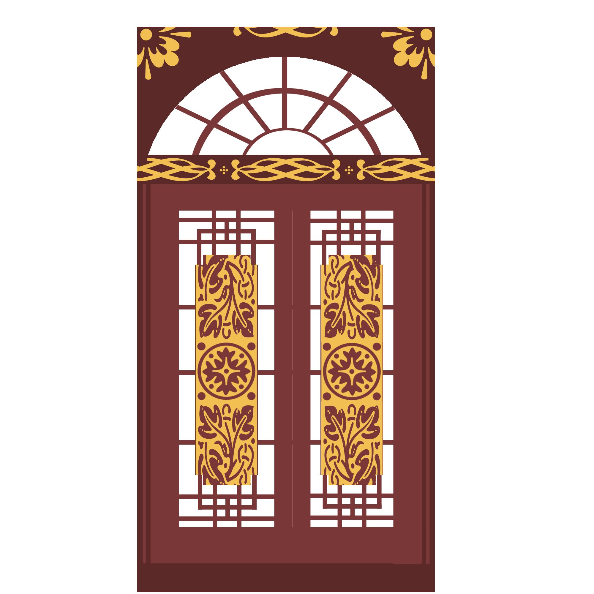 古风门窗设计简单,古风门窗装饰图片