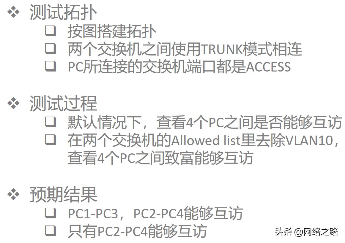 vlanallowed原理,trunk允许几个vlan通过