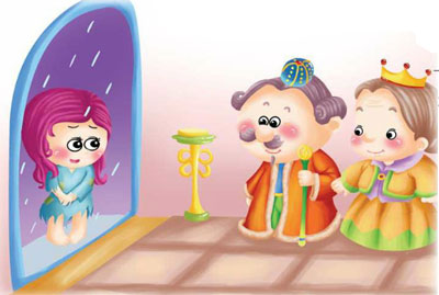 夫妻大动干戈，孩子喜欢看童话《豌豆公主》，老公却不让孩子看