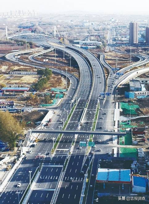 一起来看看长春立体交通路网,感受跨越发展的速度与激情