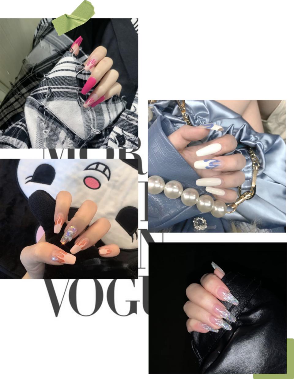 夏日显白美甲简单,美甲图片大全显白大气上档次