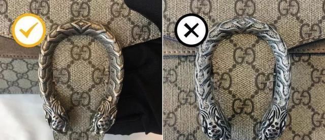 gucci酒神mini真假鉴定,鉴定真假gucci马鞍包