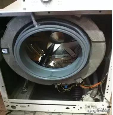 西门子洗衣机水封轴承多少钱,滚筒洗衣机换轴承水封全过程