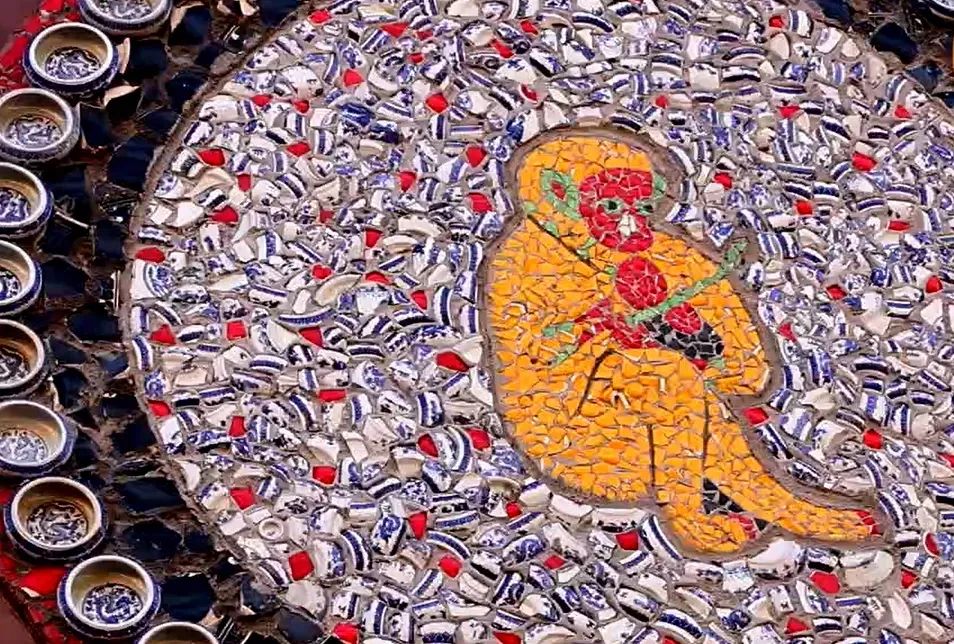 91岁老奶奶打造一座千年瓷宫,80岁老人打造千年瓷宫在哪