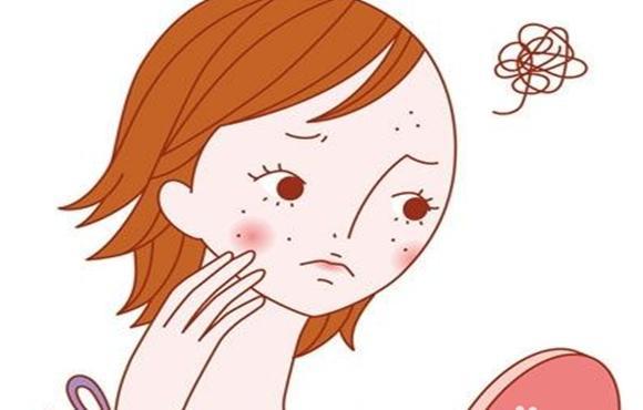 出现红色斑点是什么原因,4月份脸上起红点是什么情况