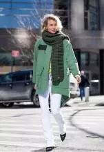 什么围巾织法简单好看,秋冬围巾披肩系法保暖又时尚