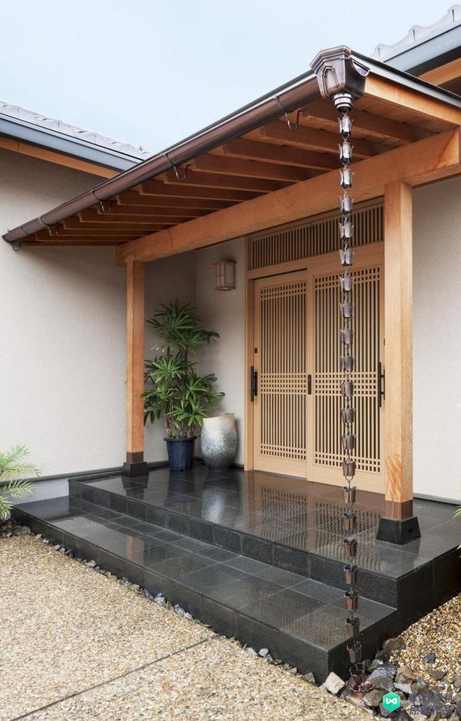 为什么要在屋顶放导雨链,为什么要在伞上绑瓦片