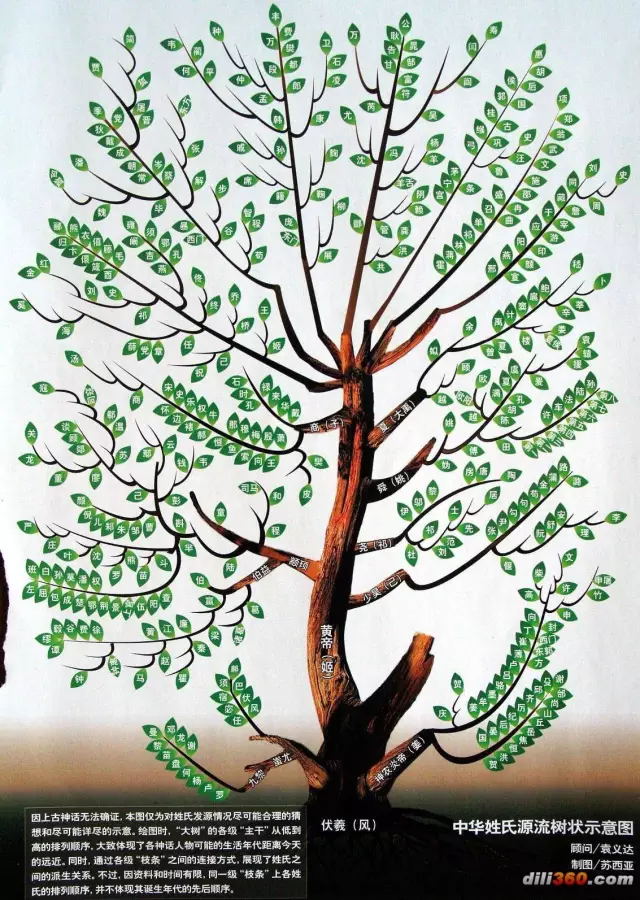 百家姓历史上真实姓氏,百家姓这些不同的姓氏都出自哪里