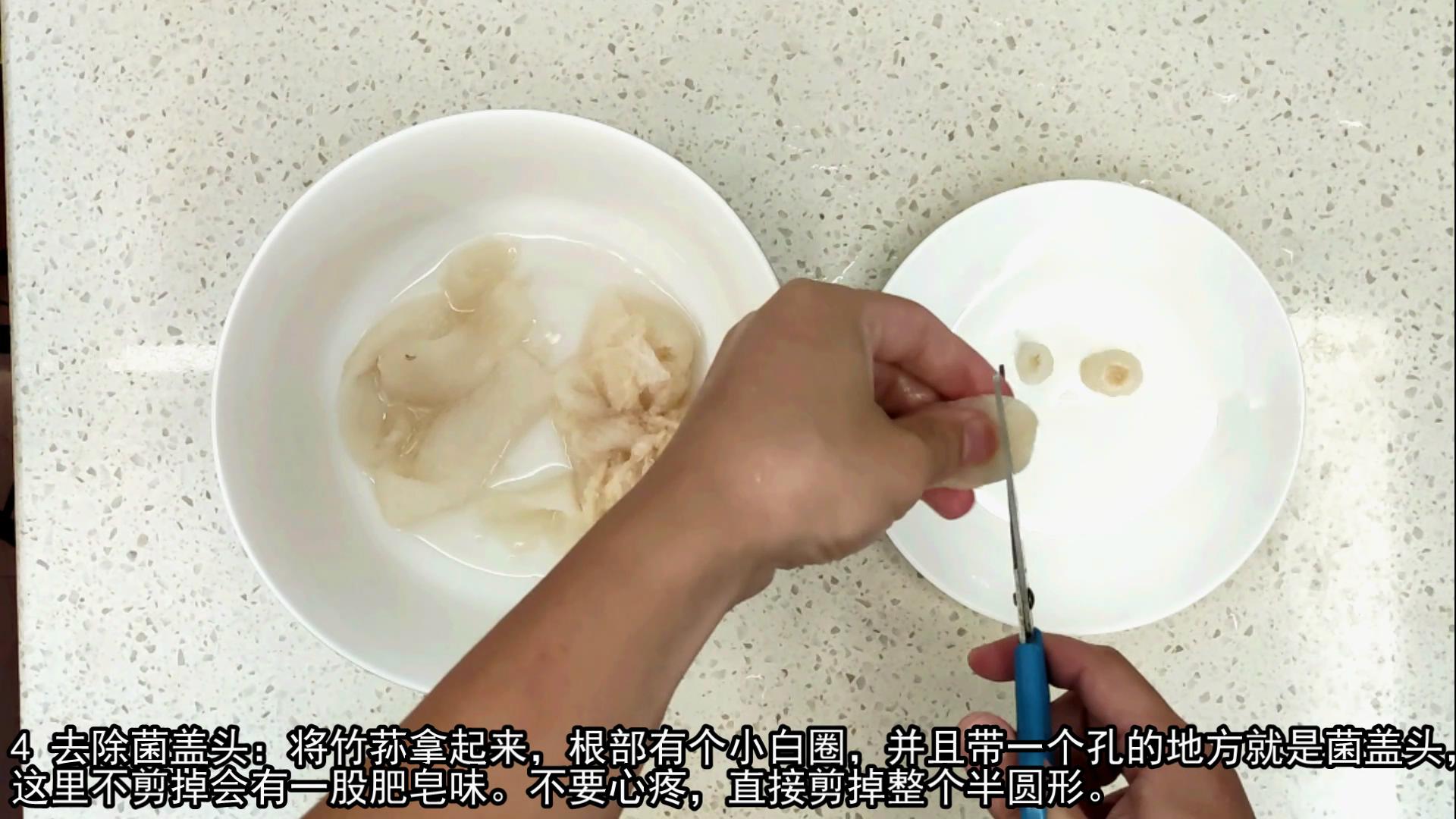 竹荪怎么泡发不臭,鲜竹荪怎么处理成干竹荪