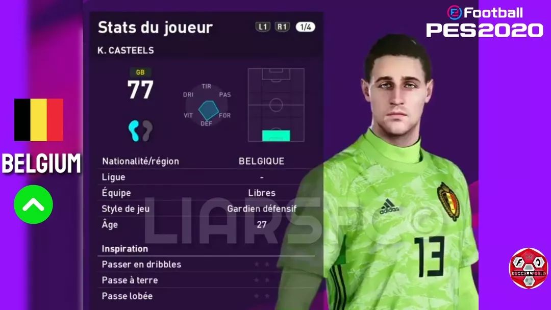 数据｜维特塞尔升黑，比利时国家队实况足球20赛季球员总评升降