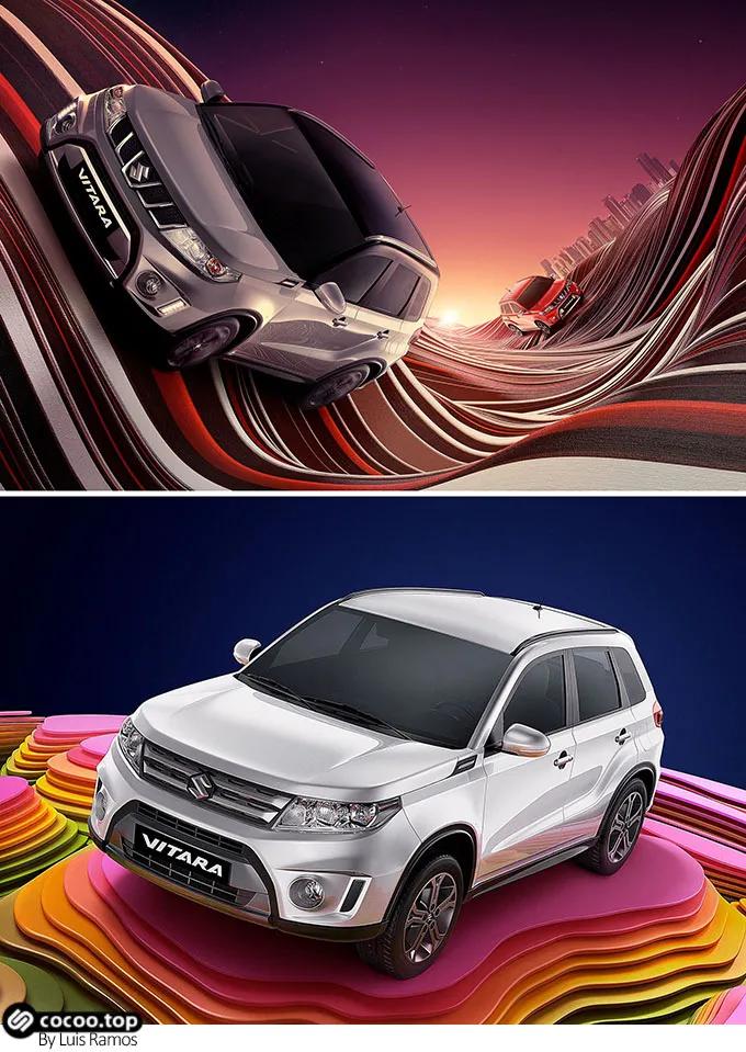 设计中缺少空间感,设计构图的九种方法